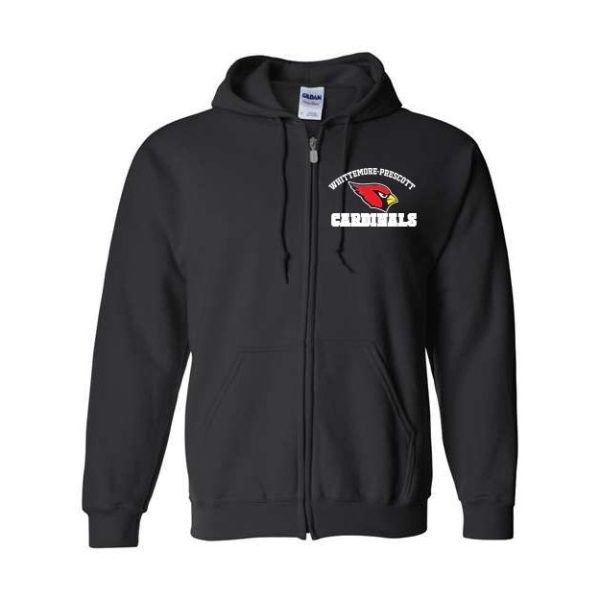 Cardinals Logo Full Zip Hoodie - Image 2
